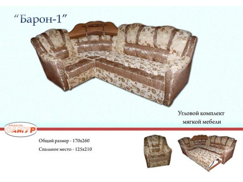 угловой диван барон 1 в Нижнем Тагиле