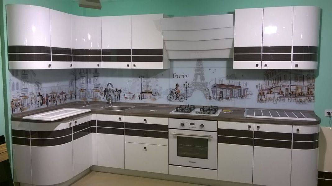 угловая кухня глянец в Нижнем Тагиле