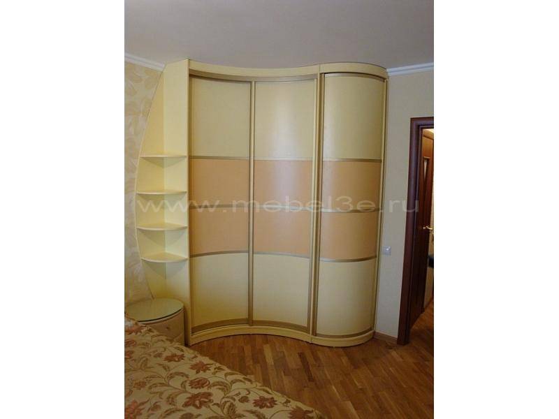 радиусный шкаф-купе 1400х1800 в Нижнем Тагиле