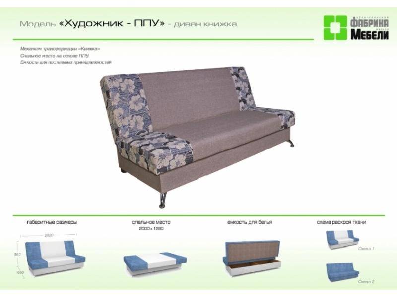 прямой диван художник ппу в Нижнем Тагиле