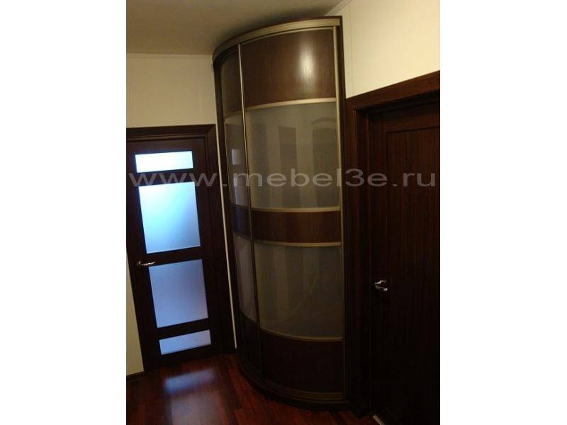 радиусный шкаф-купе 900х900 в Нижнем Тагиле