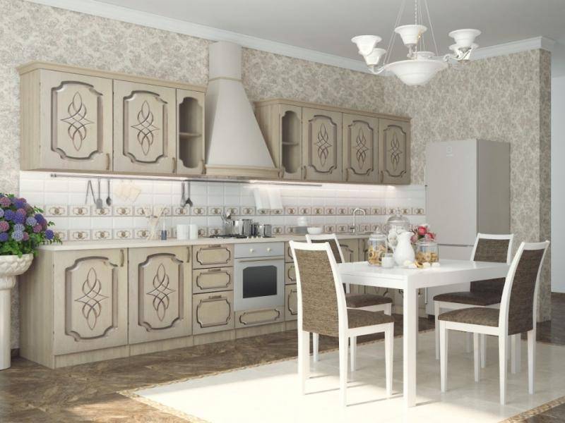 кухонный гарнитур прямой колибри в Нижнем Тагиле