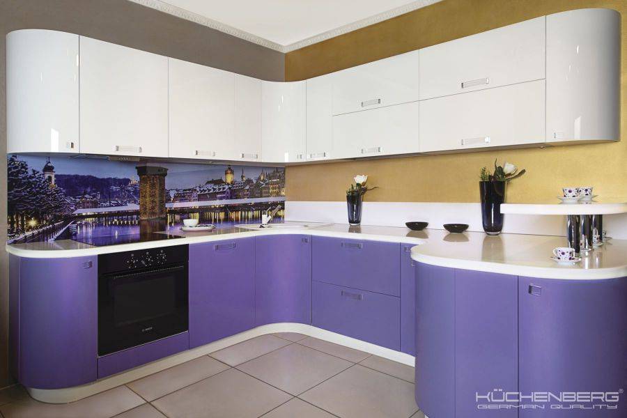 радиусная кухня loft perl в Нижнем Тагиле