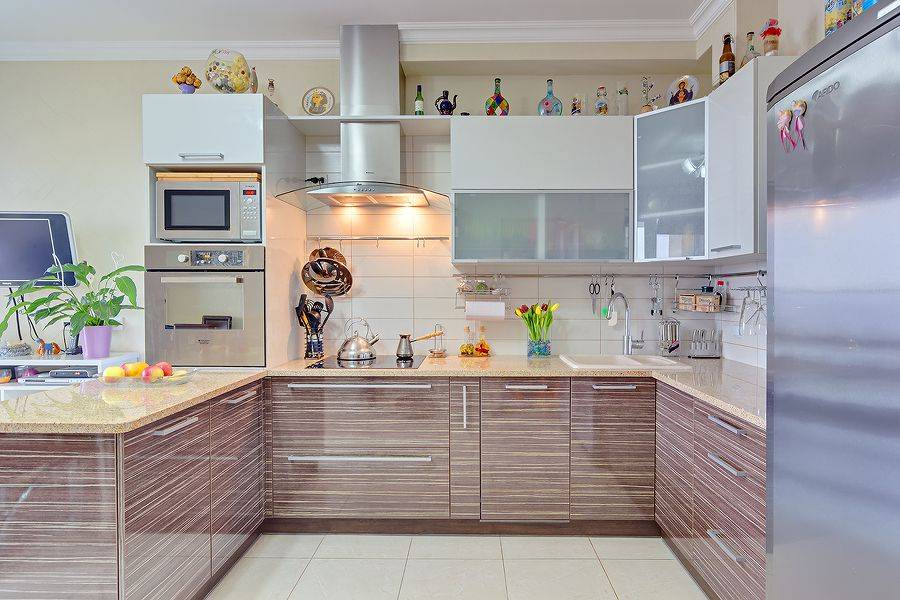 большая кухня модерн в Нижнем Тагиле