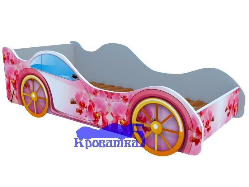 яркая кровать орхидея в Нижнем Тагиле