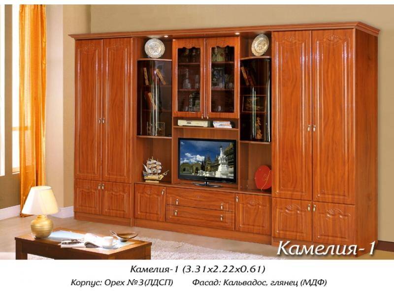 гостиная стенка камелия в Нижнем Тагиле
