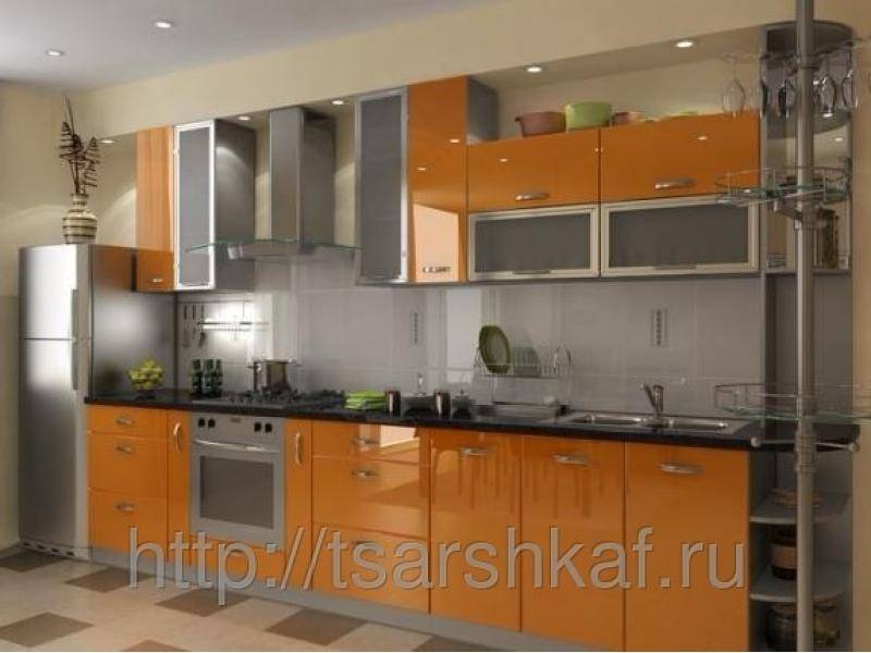 кухня из пластика п27 в Нижнем Тагиле