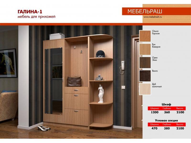 прихожая прямая галина 1 в Нижнем Тагиле