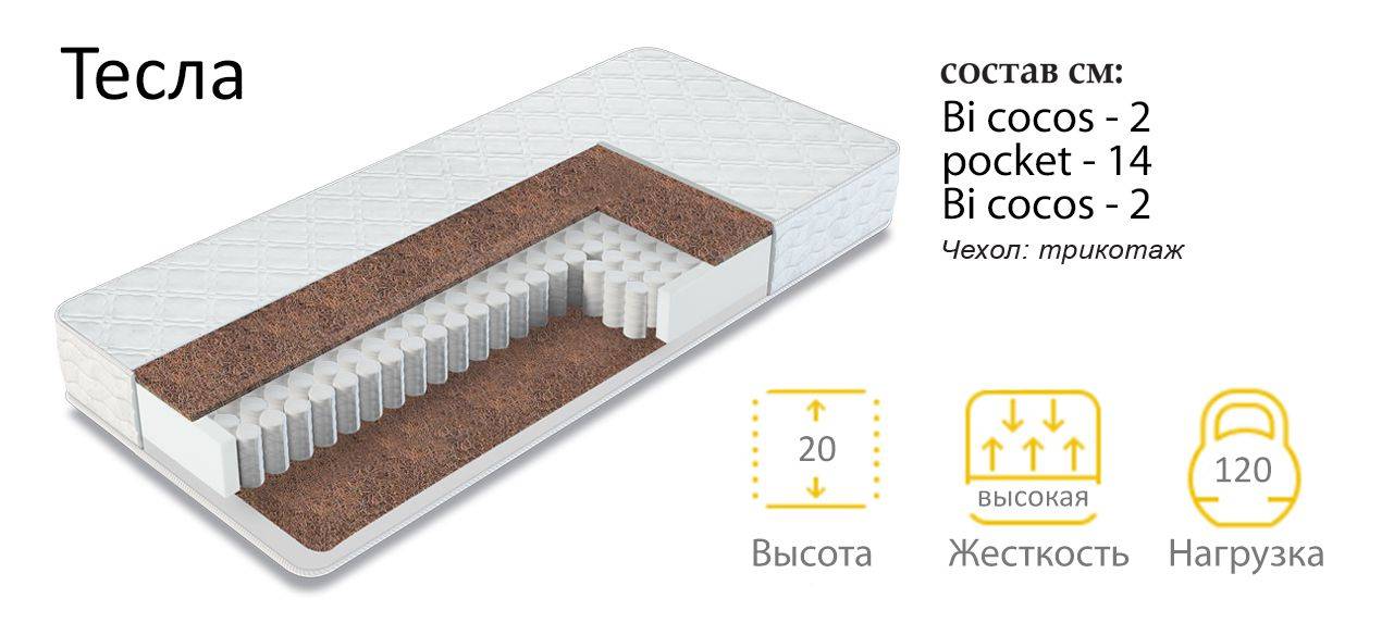 матрас тесла в Нижнем Тагиле