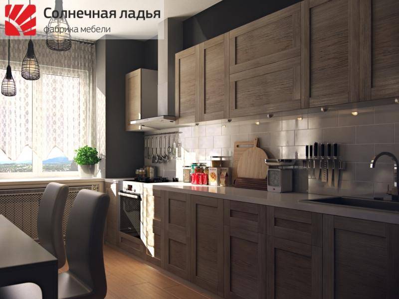 кухня прямая 1 в Нижнем Тагиле