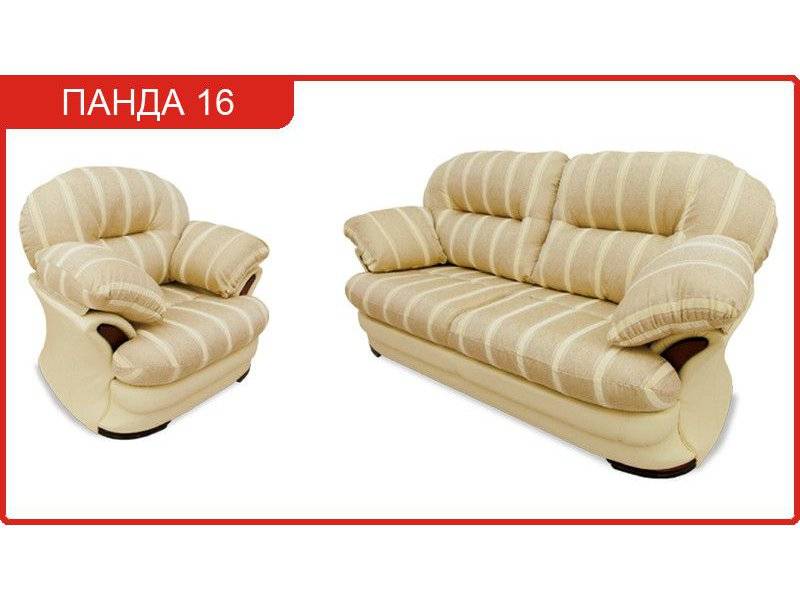 диван прямой панда 16 в Нижнем Тагиле