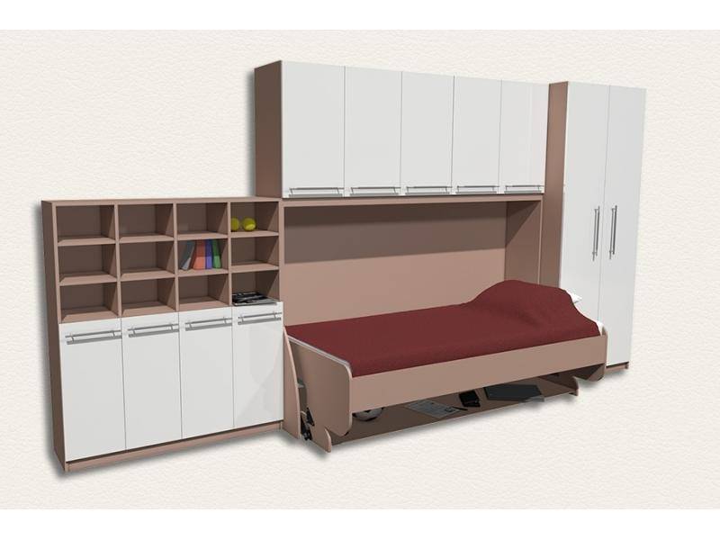 вместительная мебель junior-2 в детскую в Нижнем Тагиле