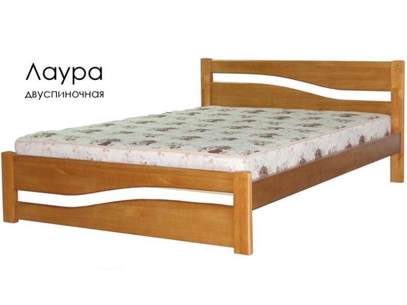 кровать лаура из массива сосны в Нижнем Тагиле