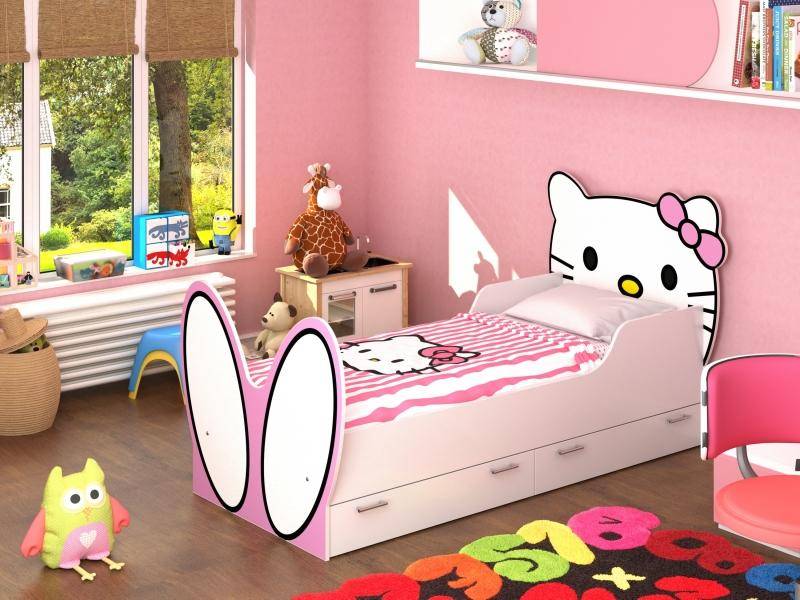 кроватка hello kitty в Нижнем Тагиле