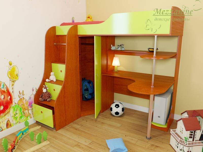 детская индиго с лестницей индиго в Нижнем Тагиле