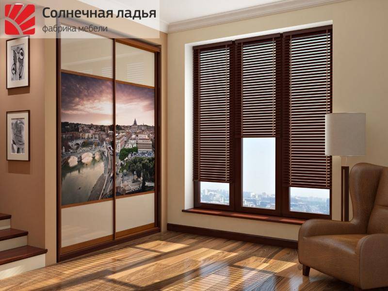 шкаф - купе для гостиной 9 в Нижнем Тагиле
