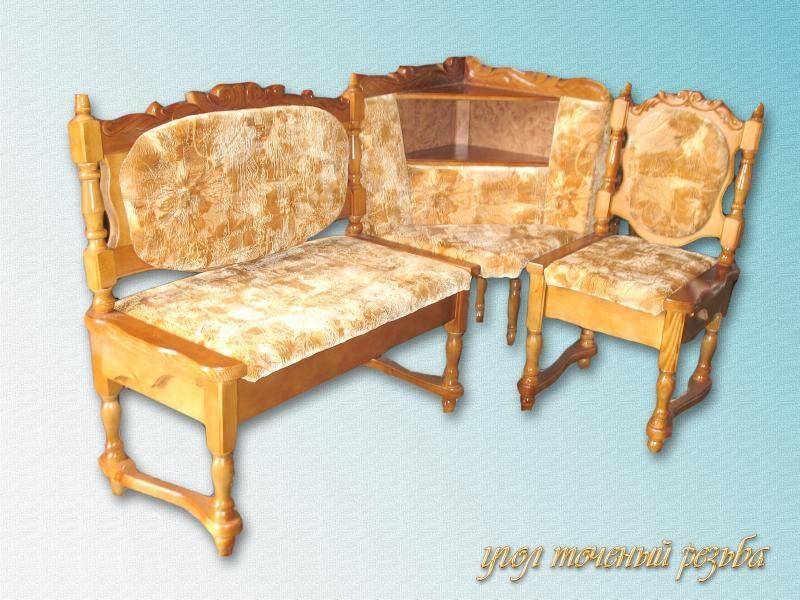 кухонный уголок точеный резьба в Нижнем Тагиле