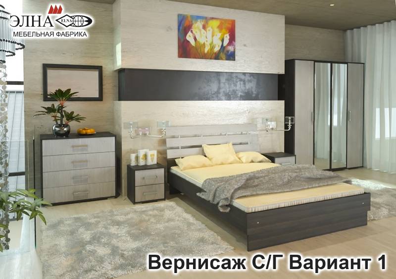 спальня вернисаж вариант 1 в Нижнем Тагиле