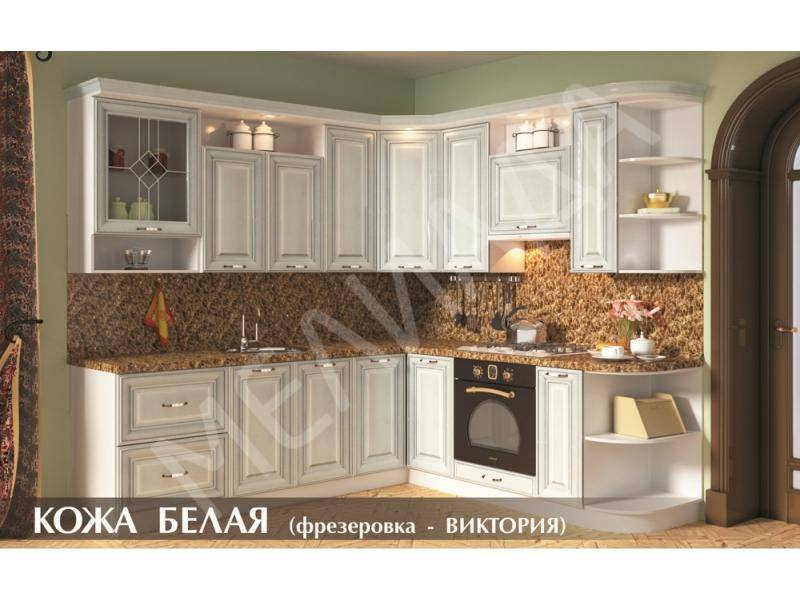 кухня кожа белая в Нижнем Тагиле