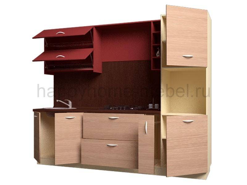 небольшая готовая кухня life wood 3 2600 в Нижнем Тагиле