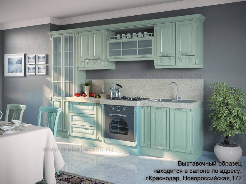 кухня из массива шервуд 9 в Нижнем Тагиле