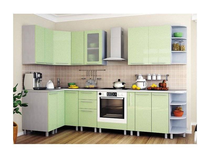угловая простая кухня в Нижнем Тагиле