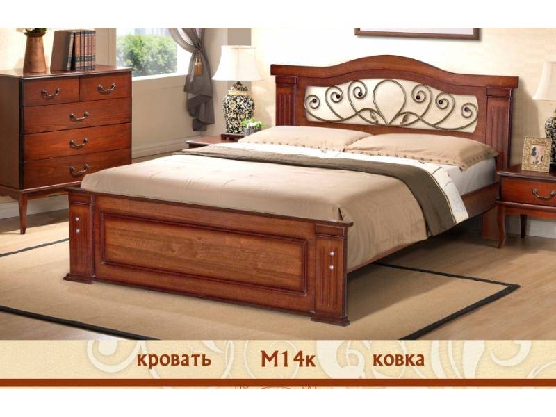 кровать м 14 с коваными элементами в Нижнем Тагиле