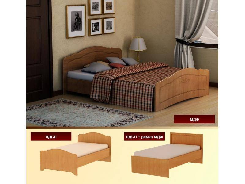 кровать мдф 1400*2000 в Нижнем Тагиле