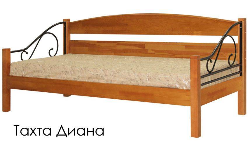 тахта диана из массива сосны в Нижнем Тагиле