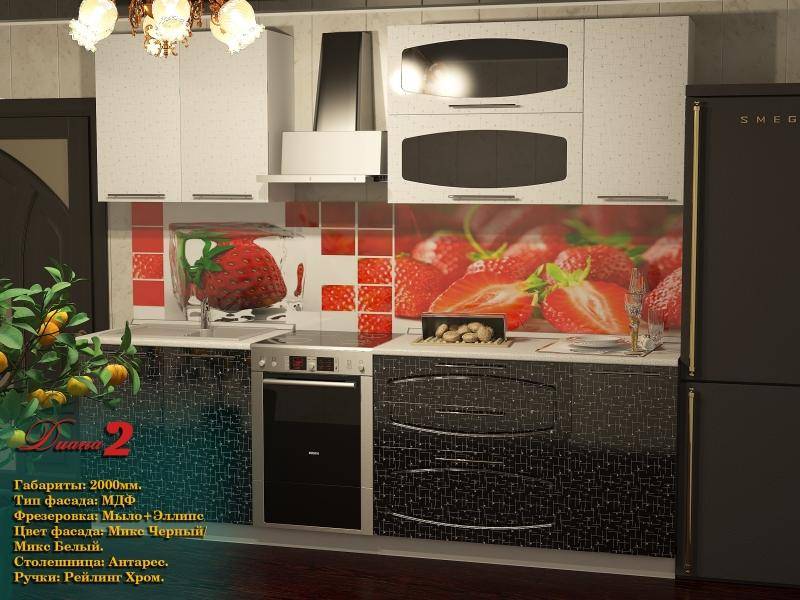 прямая кухня диана 2 в Нижнем Тагиле