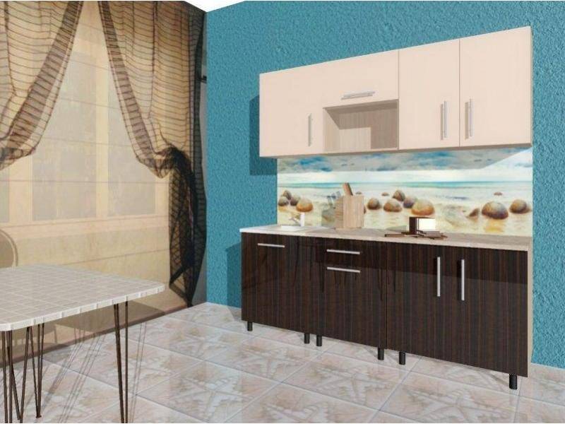 кухня прямая эконом в Нижнем Тагиле