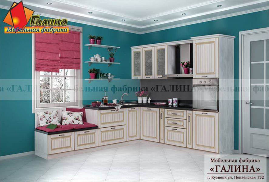 кухонный гарнитур патина 005 в Нижнем Тагиле