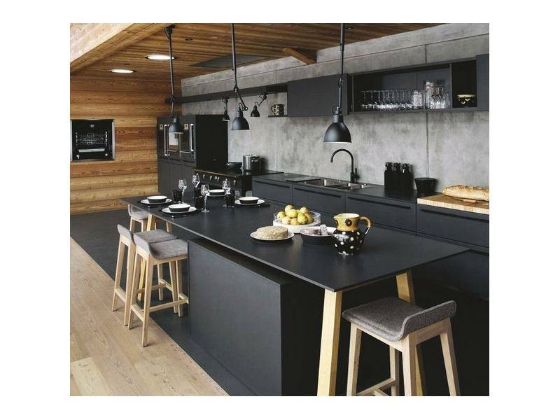 кухня прямая loft лофт в Нижнем Тагиле