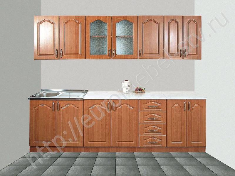 кухонный гарнитур прямой классика в Нижнем Тагиле