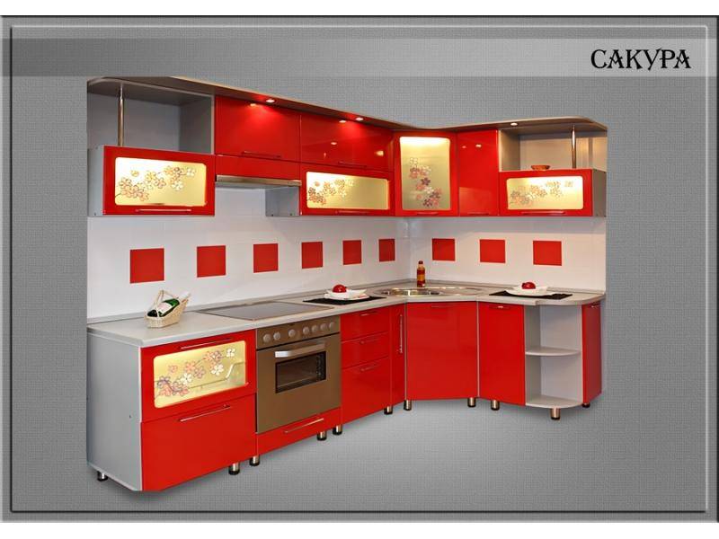кухня угловая сакура в Нижнем Тагиле