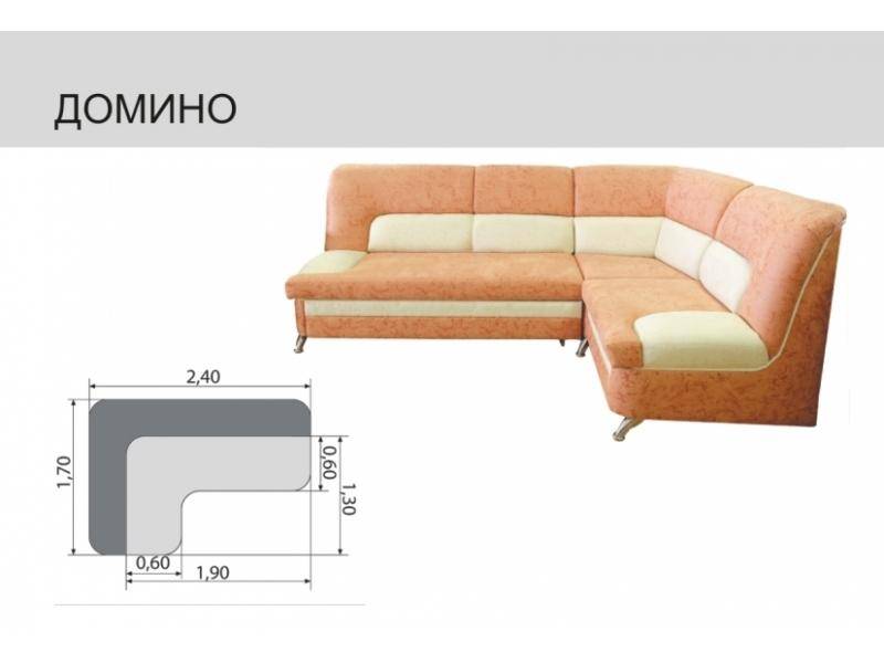кухонный угловой диван домино в Нижнем Тагиле