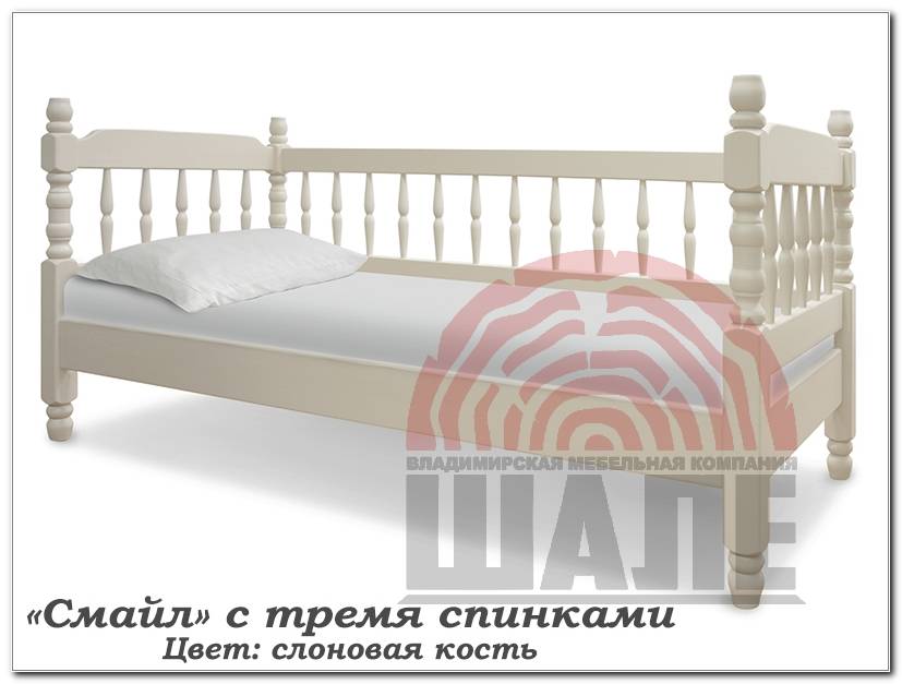 детская кровать смайл массив сосны в Нижнем Тагиле