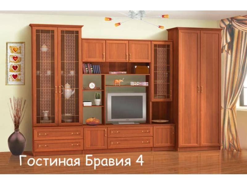 гостиная стенка бравия 4 в Нижнем Тагиле