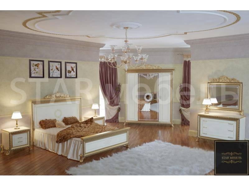 спальня luxe слоновая кость 22 в Нижнем Тагиле