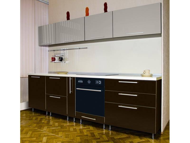 глянцевая прямая кухня мохито в Нижнем Тагиле