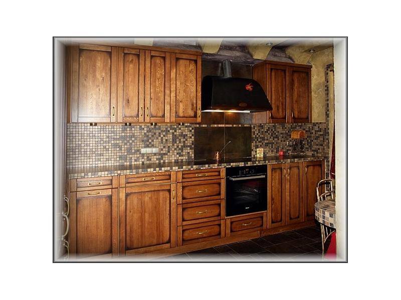 классическая прямая кухня в Нижнем Тагиле