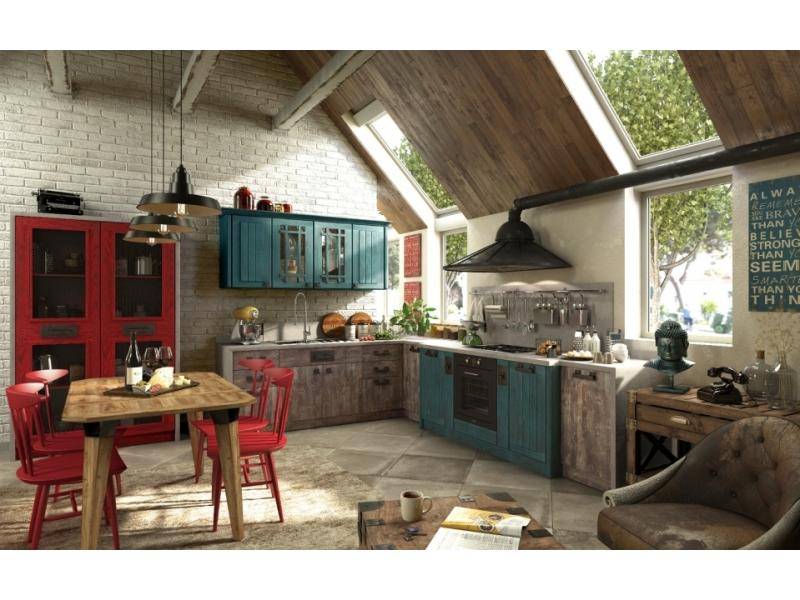 кухня loft в Нижнем Тагиле