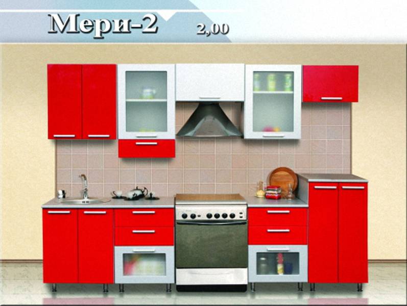 кухня прямая «мери - 2» в Нижнем Тагиле