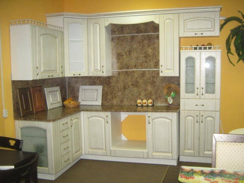 кухня дуэт арка с мдф фасадами в Нижнем Тагиле