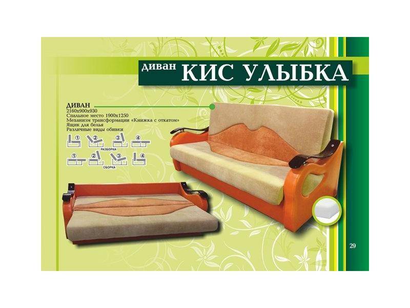 диван книжка кис улыбка в Нижнем Тагиле