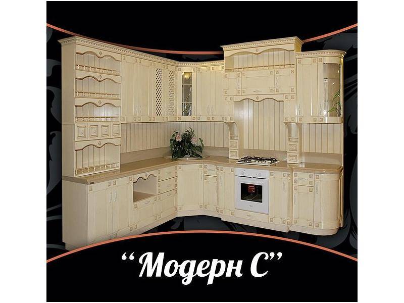 угловая кухня модерн с в Нижнем Тагиле