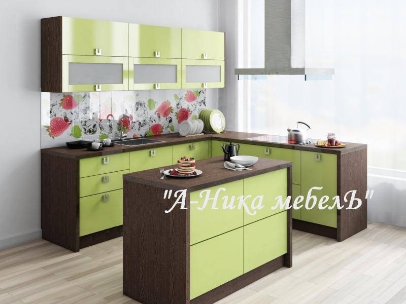 современная кухня из пластика оливия в Нижнем Тагиле