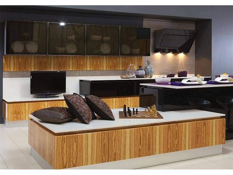 кухня прямая валенса wood в Нижнем Тагиле