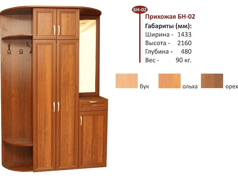 прихожая бн-02 в Нижнем Тагиле