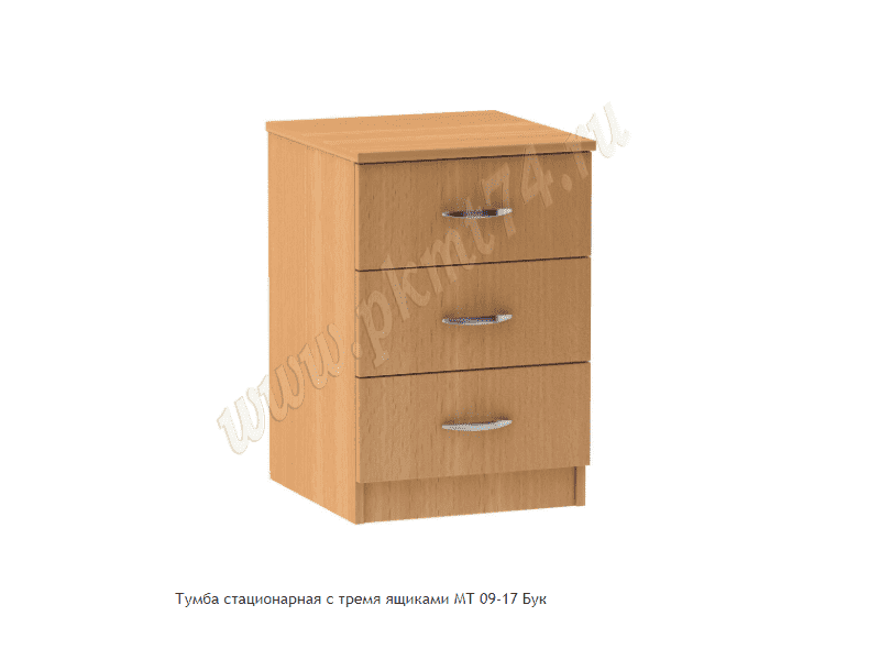 тумба стационарная с тремя ящиками в Нижнем Тагиле